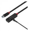 Lindy 43400 huby i koncentratory USB 3.2 Gen 1 (3.1 Gen 1) Type-C 5000 Mbit/s Czarny