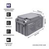 Akumulator bezobsługowy Qoltec 53037