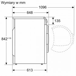 Suszarka do bielizny BOSCH WQG233DKPL