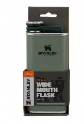 Stanley piersiówka stalowa CLASSIC - HAMMERTONE GREEN 0,23L