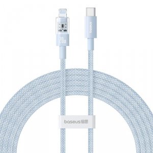 Kabel Baseus Gem USB C-IP 20W 2m (niebieski)