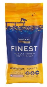 Fish4Dogs Finest Ocean z białą rybą Adult (S) 6kg
