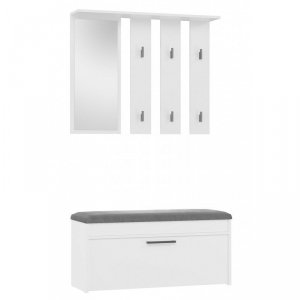 Garderoba PARMA 100x35xH180 biel