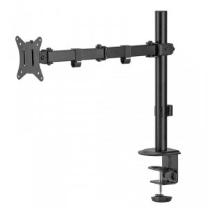 MACLEAN UCHWYT BIURKOWY DO MONITORA LCD 17-32, 9KG, VESA 75X75 ORAZ 100X100 PODWÓJNE RAMIĘ MC-753N