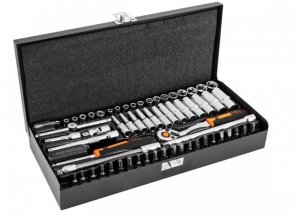 Klucze nasadowe Neo Tools 1/4 zestaw 63 szt