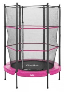 Salta Trampolina dziecięca -140cm  różowa