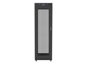 LANBERG SZAFA STOJĄCA RACK 19 42U 600X800 DRZWI PERFOROWANE LCD CZARNA FF01-6842-23BL (FLAT PACK)