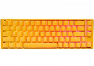 Ducky One 3 Yellow SF klawiatura Gaming USB QWERTY US English Żółty
