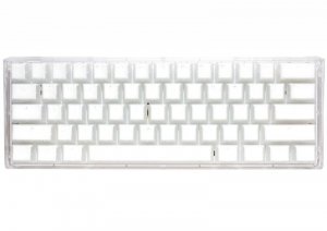 Klawiatura gamingowa Ducky One 3 Aura White Mini z podświetleniem LED RGB – MX-Blue (US)