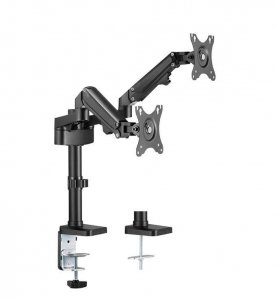 Neomounts DS70-750BL2 uchwyt / stojak do monitorów 68,6 cm (27) Biurko Czarny