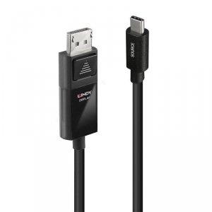 Lindy 43342 stacja dokująca USB Type-C Czarny