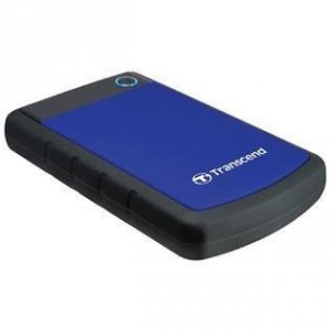 Transcend StoreJet 25H3 zewnętrzny dysk twarde 4 TB 5400 RPM 2.5 USB 3.2 Gen 1 (3.1 Gen 1) Niebieski, Granatowy (marynarsk