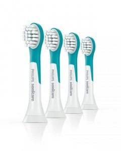Philips | HX6034/33 | Główki szczoteczki Sonicare | Głowice | Dla dzieci | Liczba główek szczoteczki w zestawie: 4 | Liczba tryb
