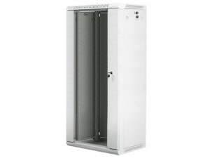 LANBERG SZAFA WISZĄCA 19 27U 600X450 (DRZWI SZKLANE, SZARA RAL7035)