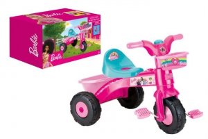 Rowerek trójkołowy DOLU Barbie 1606 16065 różowy