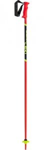 LEKI Racing KIDS kije do nart 105 cm Czarny, Czerwony Aluminium