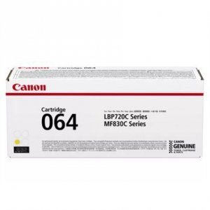 Canon 064 kaseta z tonerem 1 szt. Oryginalny Żółty