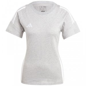 Koszulka damska adidas Tiro 24 Sweat Tee szara IR9355 XL