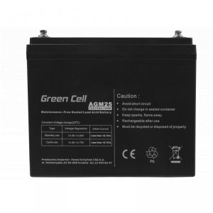 GREEN CELL AKUMULATOR ŻELOWY AGM25 12V 75AH