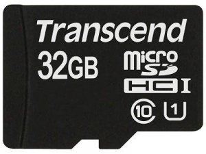 PAMIĘĆ MICRO SDHC 32GB UHS-I CLASS10 TS32GUSDCU1 TRANSCEND