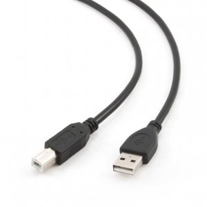 KABEL USB2 AM-BM 3M BLACK CCP-USB2-AMBM-10 GEMBIRD