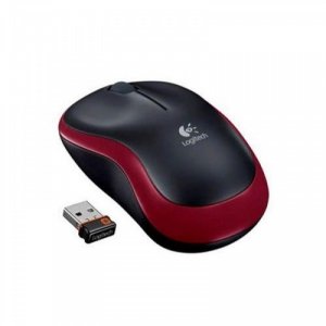 MYSZ USB OPTICAL WRL M185 RED 910-002237 LOGITECH