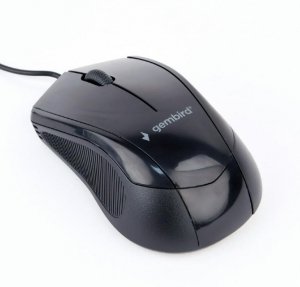 MYSZ USB OPTICAL BLACK MUS-3B-02 GEMBIRD