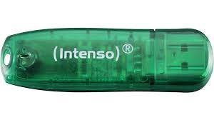 PAMIĘĆ USB USB2 8GB GREEN 3502460 INTENSO