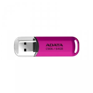 MEMORY DRIVE FLASH USB2 64GB/PINK AC906-64G-RPP A-DATA