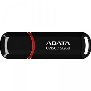 MEMORY DRIVE FLASH USB3 512GB/BLACK AUV150-512G-RBK ADATA