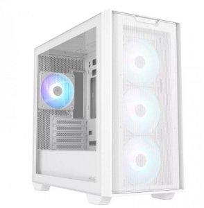 CASE MINITOWER MITX W/O PSU/A21 PLUS TG ARGB WHITE ASUS