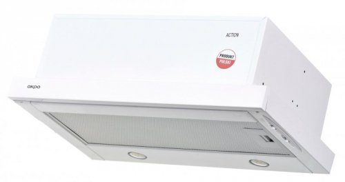 Okap podszafkowy teleskopowy AKPO WK-7 LIGHT ECO 50 BIAŁY (500mm; kolor biały)