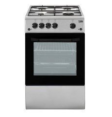 Kuchnia Beko FSG52020FX (Płyta gazowa; Piekarnik gazowy; 500mm)