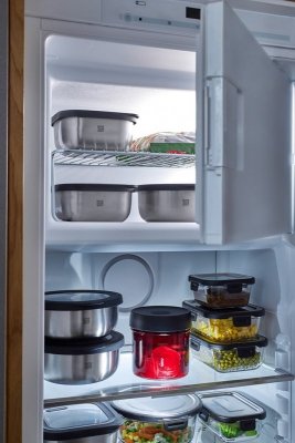 Pojemnik na żywność kwadratowy 800 ml GEFU MILO G-12757