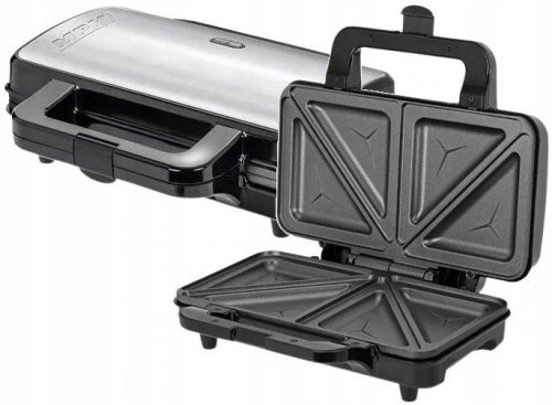 Opiekacz MPM MOP-20M (900W srebrno-czarny)