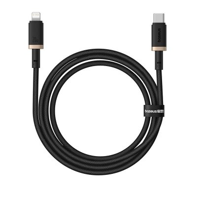 Kabel Baseus Dura Typ C 20W 1m (czarno-złoty)