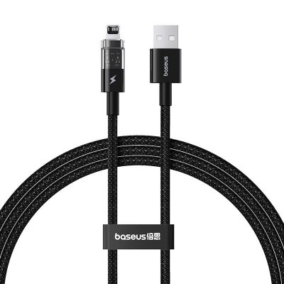 Kabel Baseus Gem Typ C 2.4A 1m (czarny)