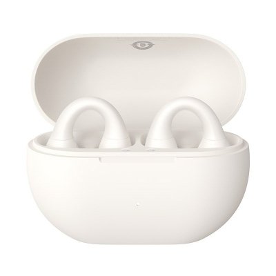 Słuchawki powietrzne Baseus Bass 15 Clip Open-Ear (biały)