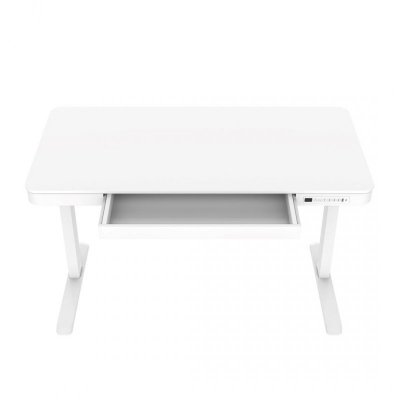 Biurko ACTIVEJET z elektryczną regulacją wysokości 140x70 ET119W-C biały