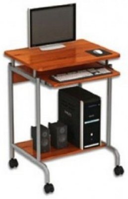 TECHLY BIURKO KOMPUTEROWE MAŁE 600X450 NA KÓŁKACH