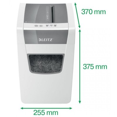Leitz Niszczarka IQ Home Office Slim P4, 10 kartek,  23 l kosz