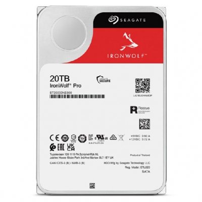 Dysk HDD Seagate IronWolf Pro (20 TB; 256MB; 3.5&quot;; SATA)
