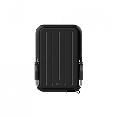 Dysk zewnętrzny HDD Silicon Power Armor A66 (5TB; 2,5&quot;; USB 3.2; Black; SP050TBPHD66LS3K)