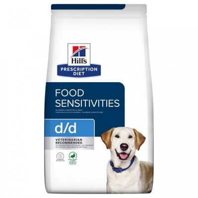 Hill&#039;s PD d/d food sensitivities, duck and rice, dla psa 4 kg