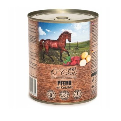 O&quot;CANIS Konina z ziemniakami- dla psa -800g