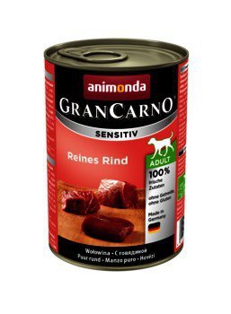 ANIMONDA Grancarno Sensitiv wołowina z ziemniakami - mokra karma dla psa - 400g