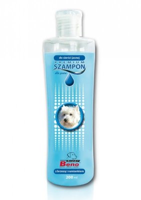 CERTECH Super Beno Premium - Szampon do sierści jasnej 200ml