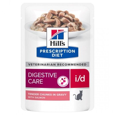 Hill&#039;s Prescription Diet Digestive Care i/d Feline z łososiem - mokra karma dla kota - 85 g