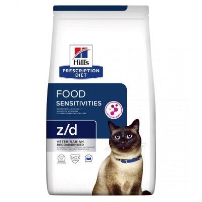 HILL&#039;S Prescription Diet Food Sensitivities z/d Feline - sucha karma dla kota - 3 kg
