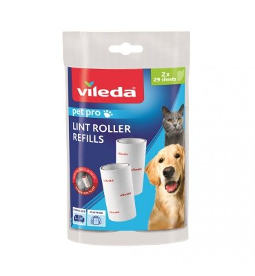 Wkłady do usuwania sierści, włosów i drobinek brudu Vileda PET PRO